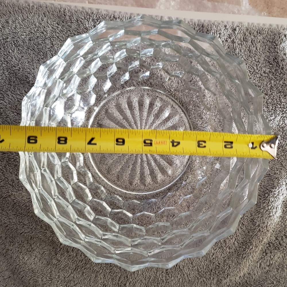 Gorgeous 70'sCrystal bowl